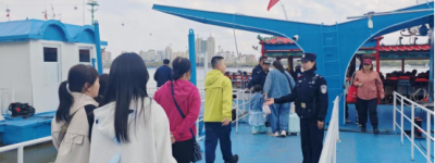 冰城公安织密立体防护网 系紧水上出行 “安全绳”