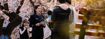 藏蓝守护冰城春花季 共绘平安旅游画卷