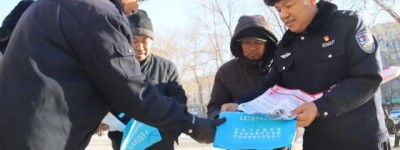 宾县公安局开展备春耕禁毒宣传活动