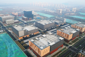 京津携手筑“智谷”！探访滨海—中关村北塘湾数字经济产业园建设现场