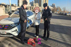 冰城公安“堵＋管＋劝”  筑牢烟花爆竹安全防线